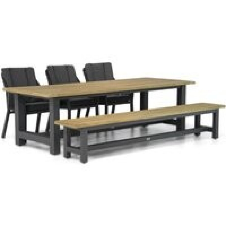 Lifestyle Verona/San Francisco 260 cm dining tuinset 5-delig afbeelding 1