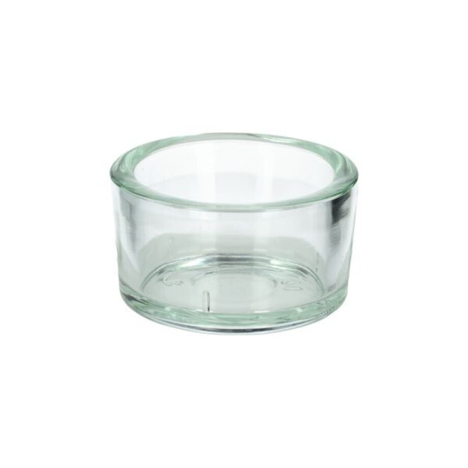 Theelichthouder, glas, Ø5 x H 2,5 cm Theelichthouder, glas, Ø5 x H 2,5 cm afbeelding 1