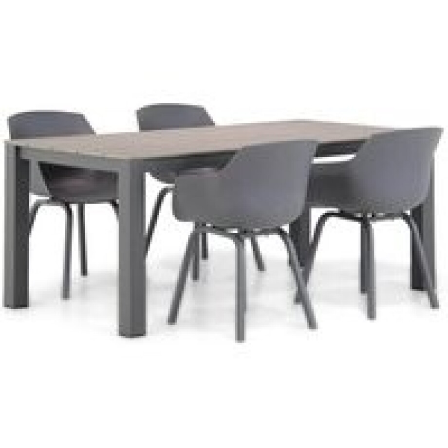 Lifestyle Salina/Valley 180 cm dining tuinset 5-delig afbeelding 1