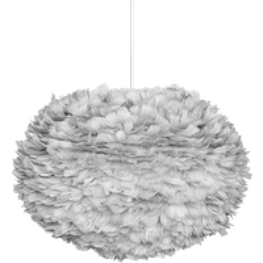 Eos Large hanglamp light grey - met koordset wit - Ø 65 cm afbeelding 1