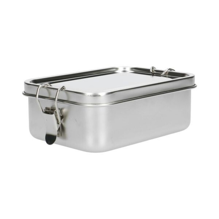Lunchbox met siliconen ring, RVS, 850 ml afbeelding 