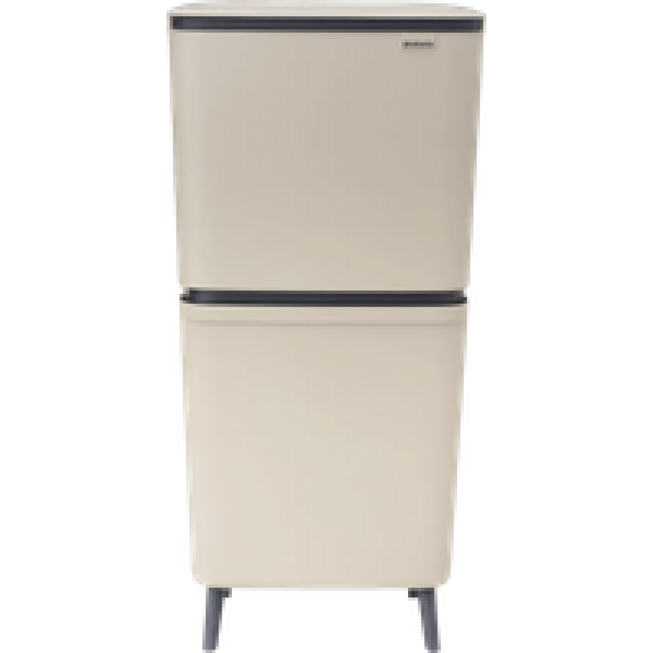 Brabantia SortUp Recycle Hi afvalemmer 25+10+10L Beige Brabantia SortUp Recycle Hi afvalemmer 25+10+10L Beige afbeelding