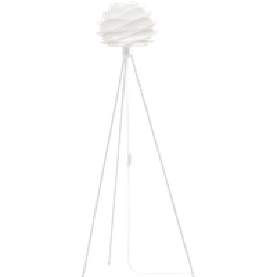 Carmina Mini vloerlamp white - met vloer tripod wit - Ø 32 cm afbeelding 1