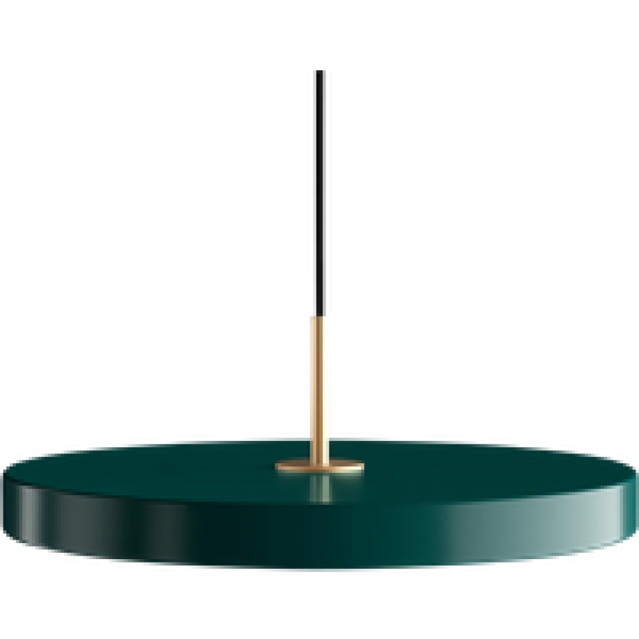 Asteria Medium hanglamp forest green - met koordset - Ø 43 cm afbeelding 1