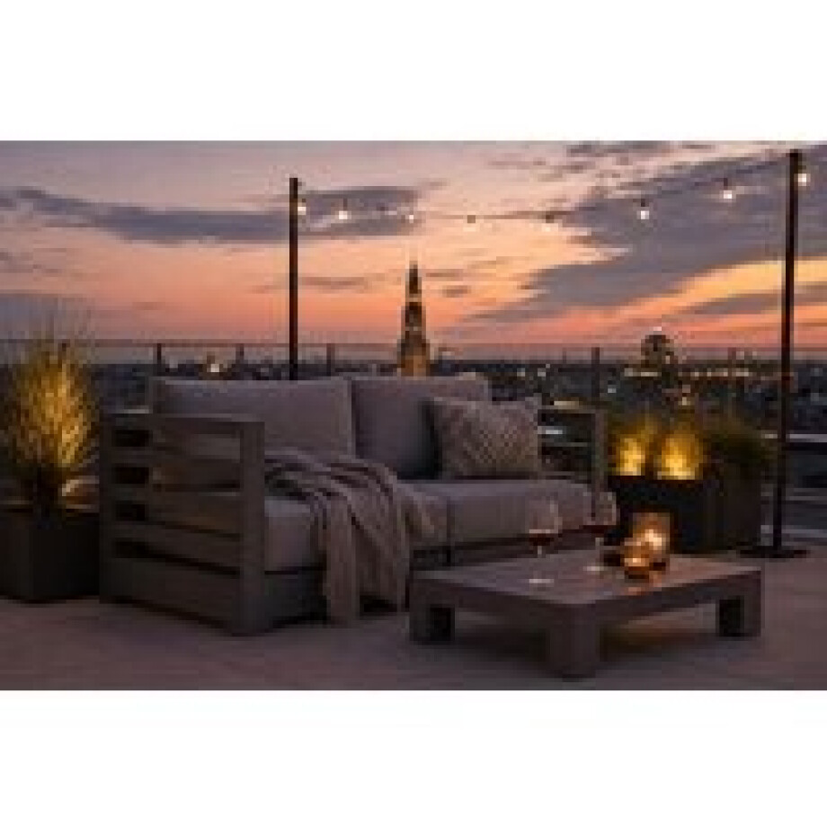 Santika Phantom lounge tuinbank 2-delig afbeelding 1