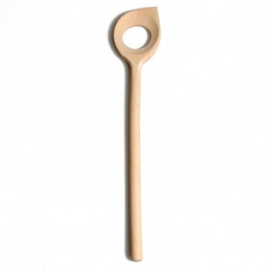 Pollepel voor risotto, beukenhout, 30 cm afbeelding 