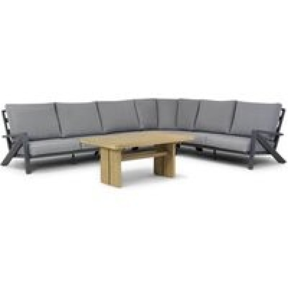 Santika Cinta/Brighton 140 cm dining loungeset 5-delig Santika Cinta/Brighton 140 cm dining loungeset 5-delig afbeelding 1