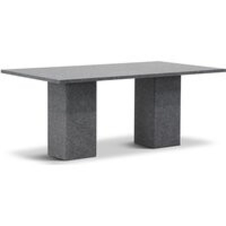 Garden Collections Graniet dining tuintafel 180 x 100 cm afbeelding 1