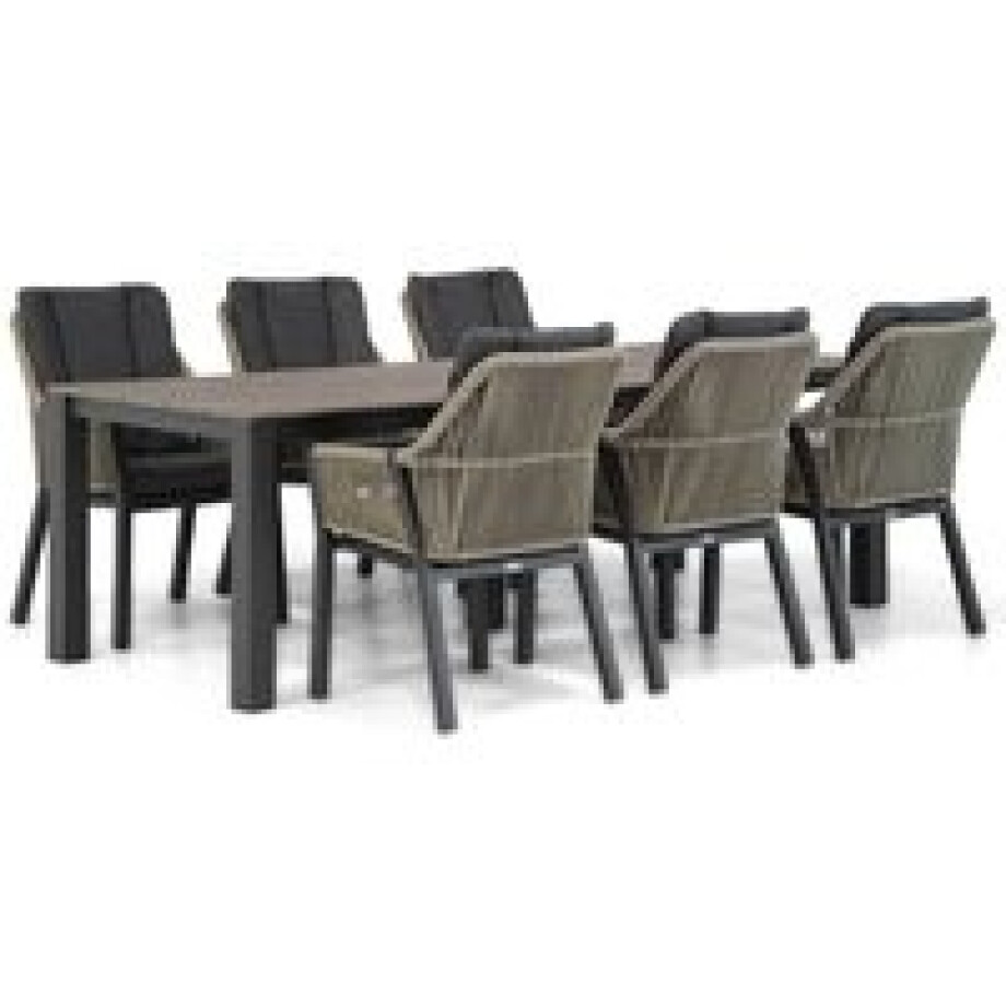 Lifestyle Verona/Valley 240 cm dining tuinset 7-delig afbeelding 1