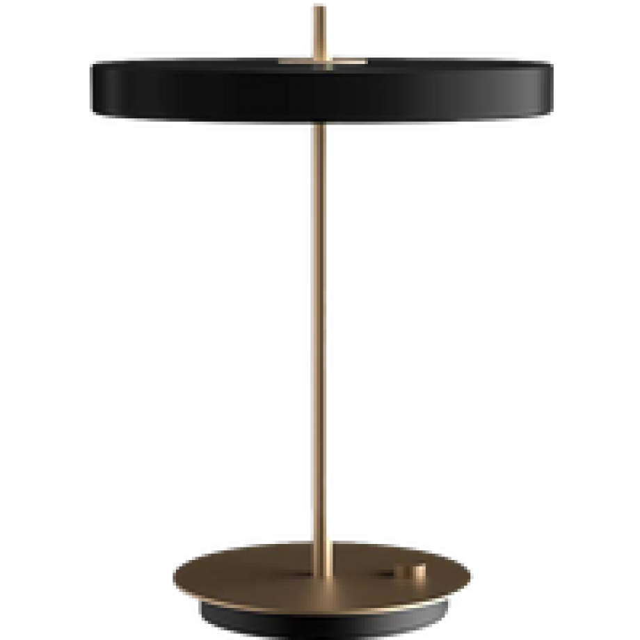 Asteria table black - Ø 31 x 41,5 cm afbeelding 1