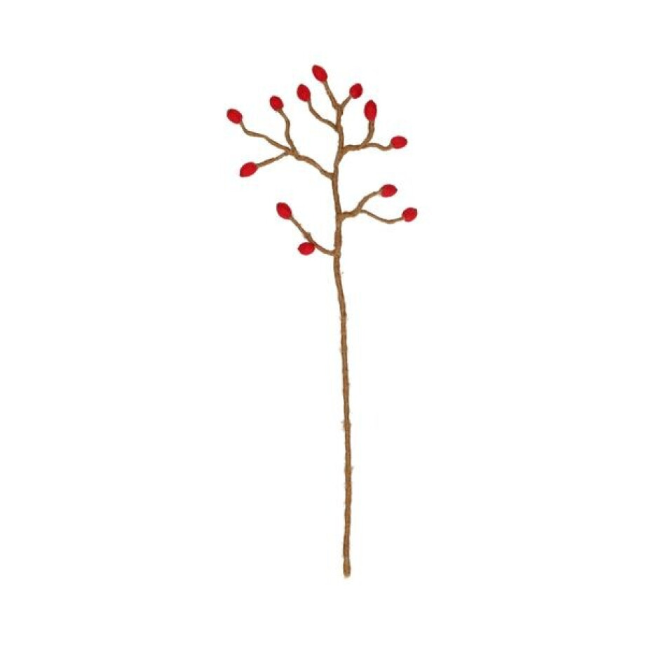 Tak rozenbottel, vilt, 40 cm afbeelding 1