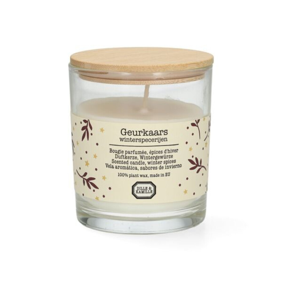 Geurkaars, winterspecerijen, 140 gram afbeelding 1