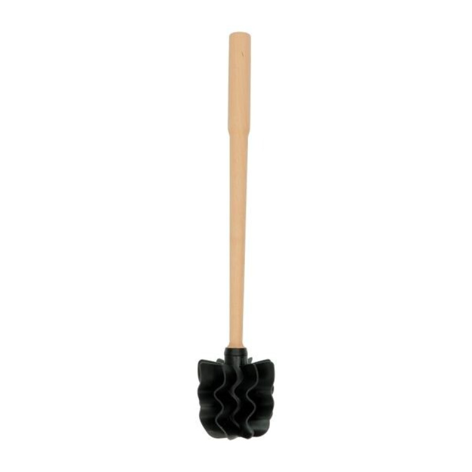 Toiletborstel, silicone, beukenhout Toiletborstel, silicone, beukenhout afbeelding