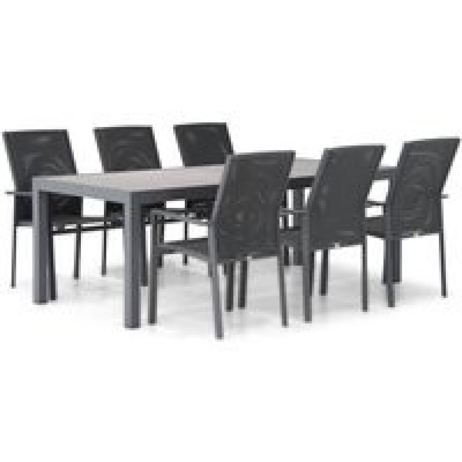 Presto Ricadi/Residence 220 cm dining tuinset 7-delig afbeelding 1