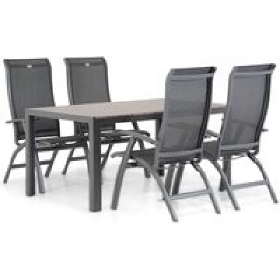 Hartman Summerland/Young 155 cm dining tuinset 5-delig Hartman Summerland/Young 155 cm dining tuinset 5-delig afbeelding 1