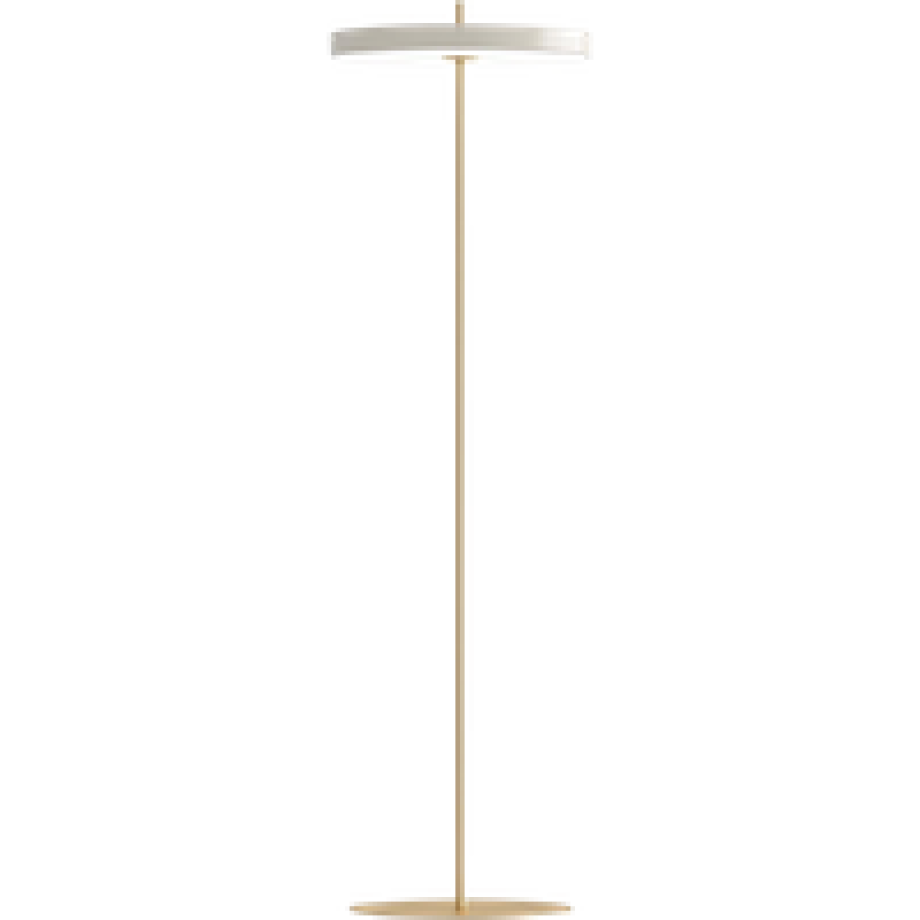 Asteria Floor vloerlamp pearl white - 150 cm afbeelding 