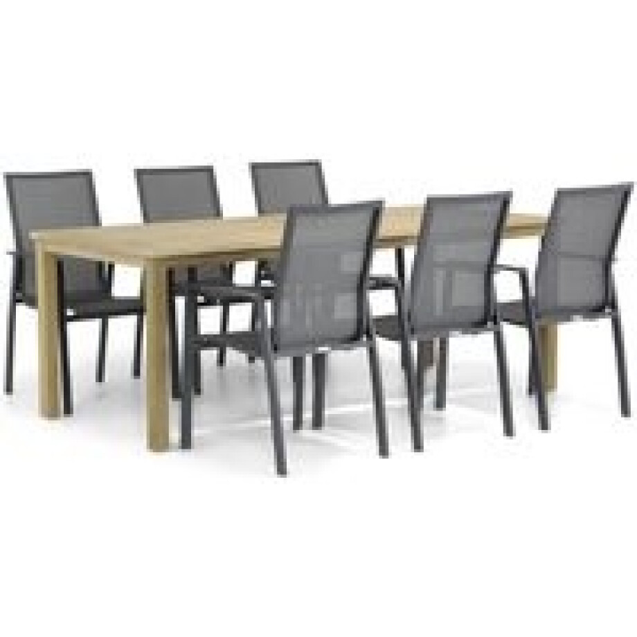Lifestyle Ultimate/Weston 210 cm dining tuinset 7-delig afbeelding 1