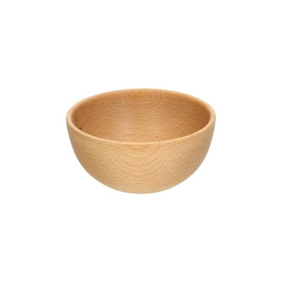 Kom, beukenhout,Ø 12 x 5,5 cm afbeelding 