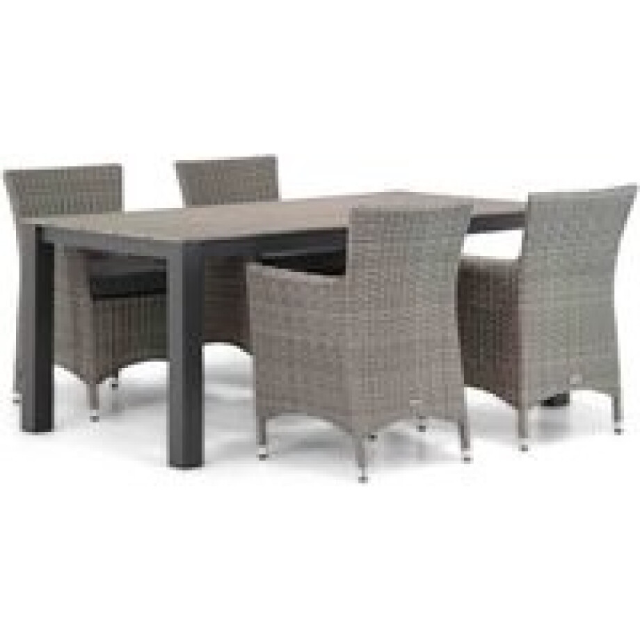 Garden Collections Dublin/Valley 180 cm dining tuinset 5-delig afbeelding 1