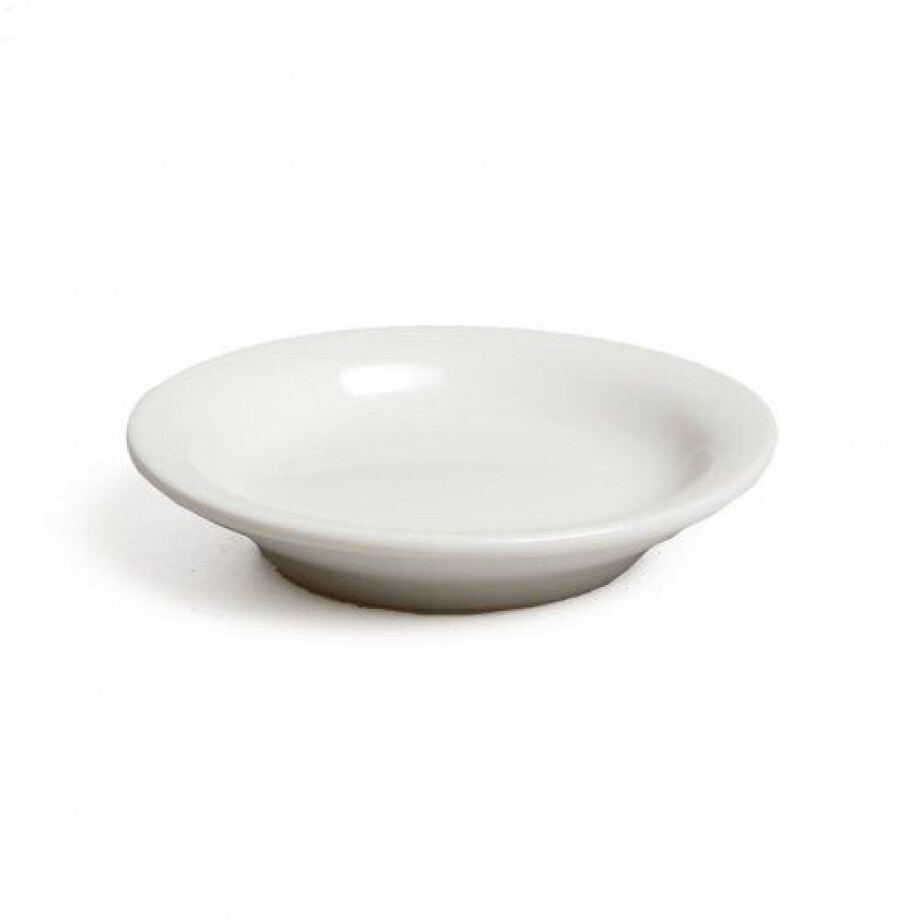 Bordje, porselein, Ø 8,5 cm afbeelding 1