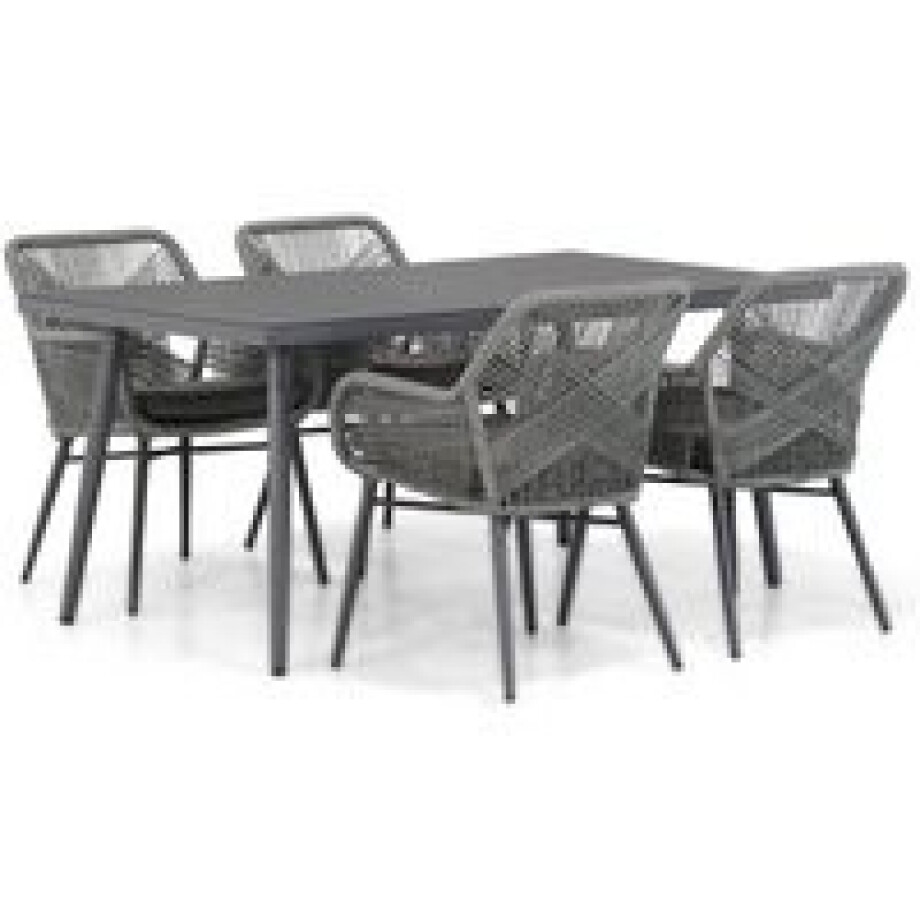 Lifestyle Advance/Valencia 170 cm dining tuinset 5-delig afbeelding 1