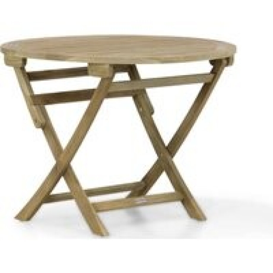 Garden Collections Derby inklapbare tafel 100 cm Garden Collections Derby inklapbare tafel 100 cm afbeelding 1