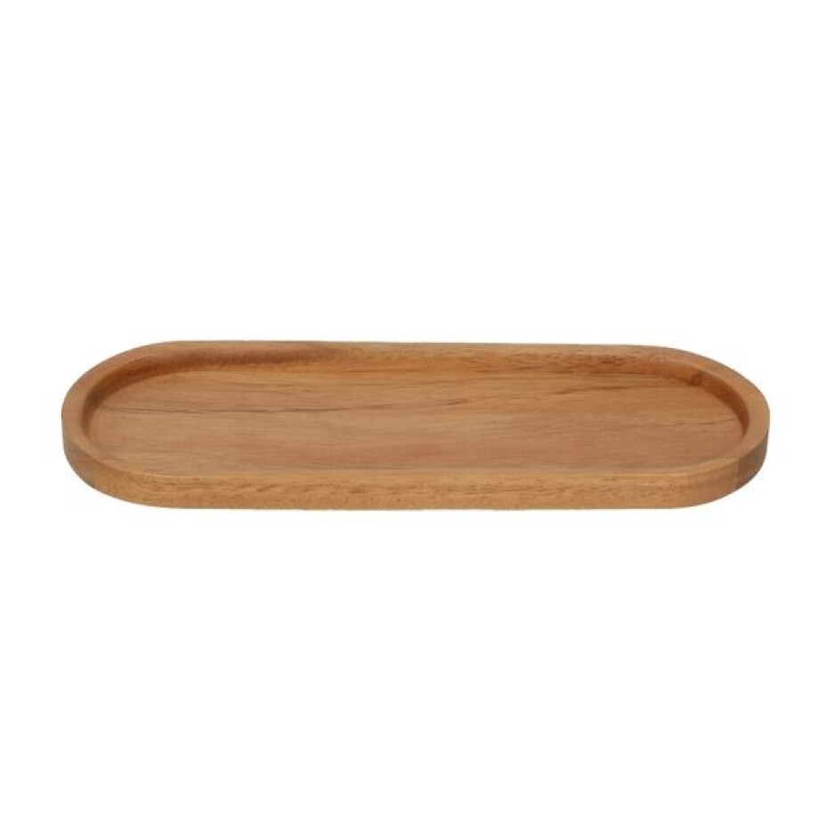 Bord, acaciahout, 27,5 x 10 cm Bord, acaciahout, 27,5 x 10 cm afbeelding