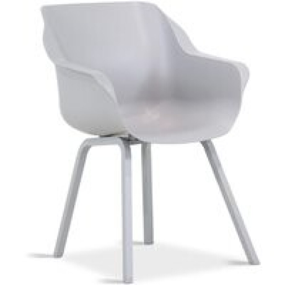 Hartman Sophie Element dining tuinstoel misty grey - met gratis kussen afbeelding 1