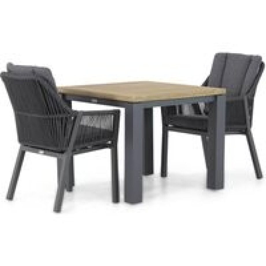 Lifestyle Verona/Veneto 90 cm dining tuinset 3-delig afbeelding 1