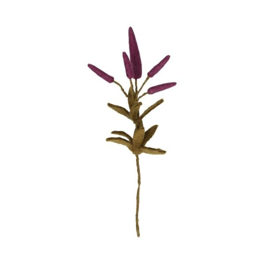 Bloem veronica, vilt, paars, 35 cm afbeelding 1