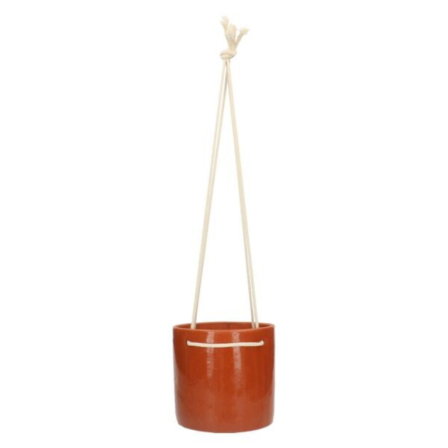 Bloempot met ophangkoord, terracotta,Ø 15,5 cm Bloempot met ophangkoord, terracotta,Ø 15,5 cm afbeelding 1