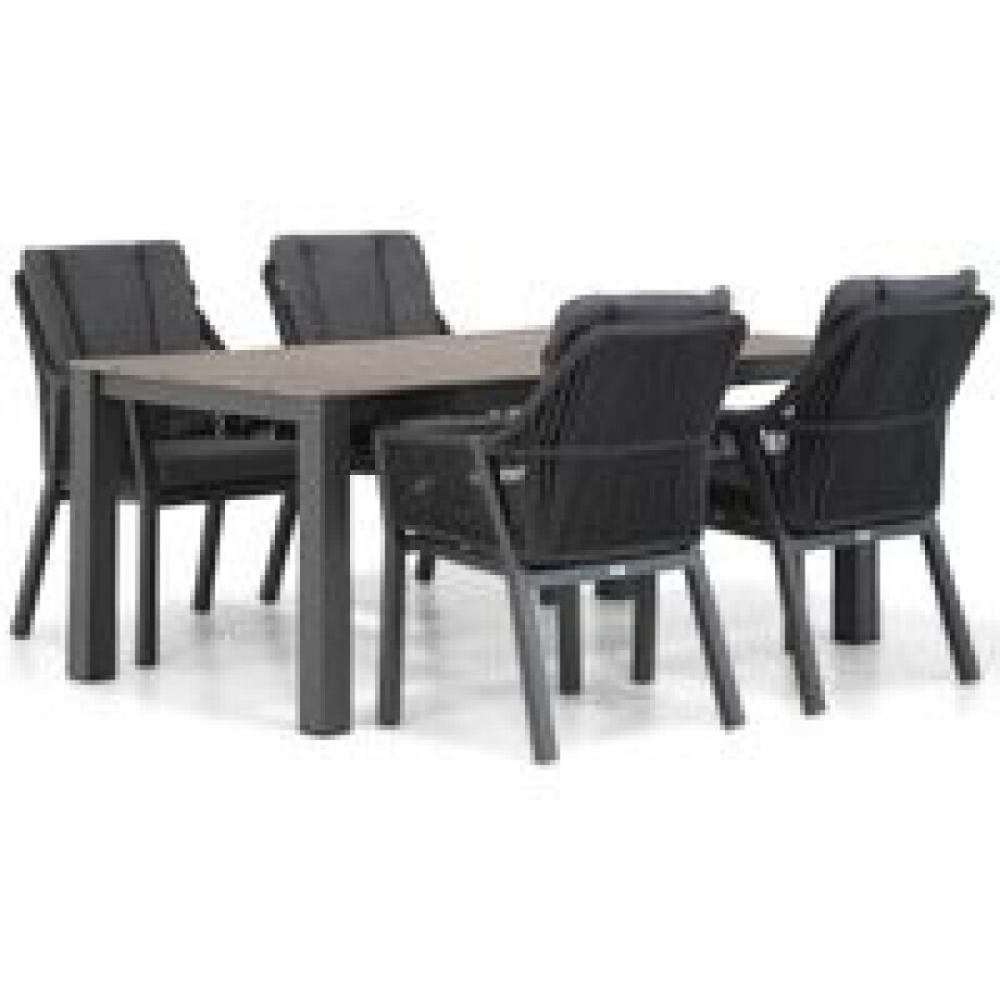 Lifestyle Verona/Valley 180 cm dining tuinset 5-delig afbeelding 1