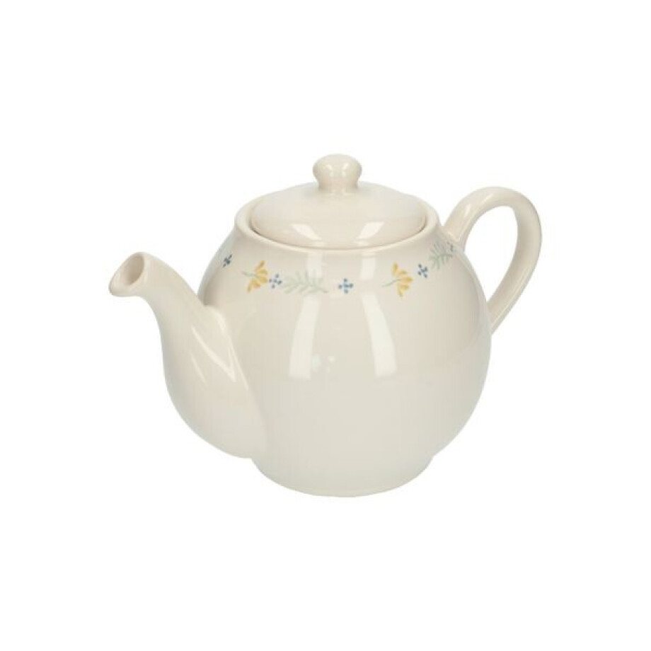 Theepot, steengoed, strooitakje, 1,5 liter Theepot, steengoed, strooitakje, 1,5 liter afbeelding 1