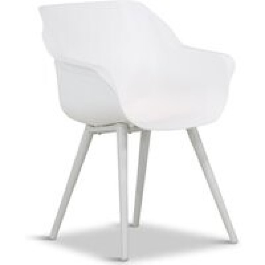 Hartman Sophie studio dining tuinstoel white - met gratis kussen Hartman Sophie studio dining tuinstoel white - met gratis kussen afbeelding 1