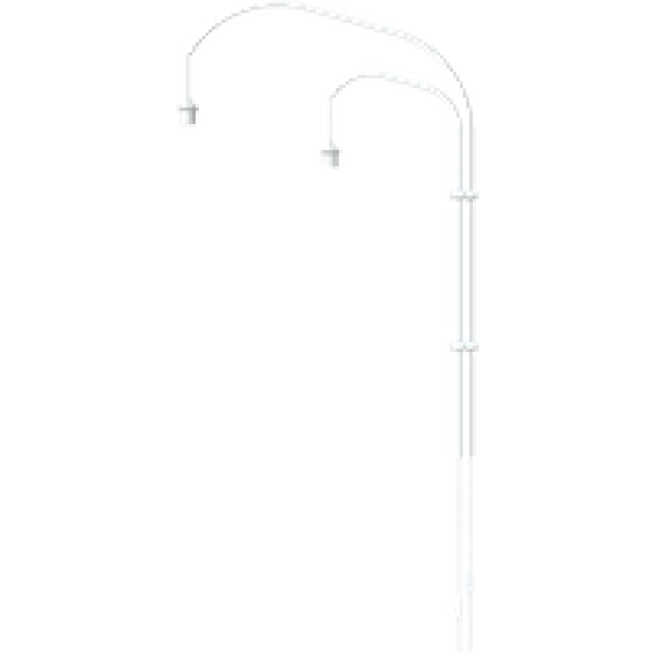 Willow Wall double white - wandbevestiging afbeelding 1