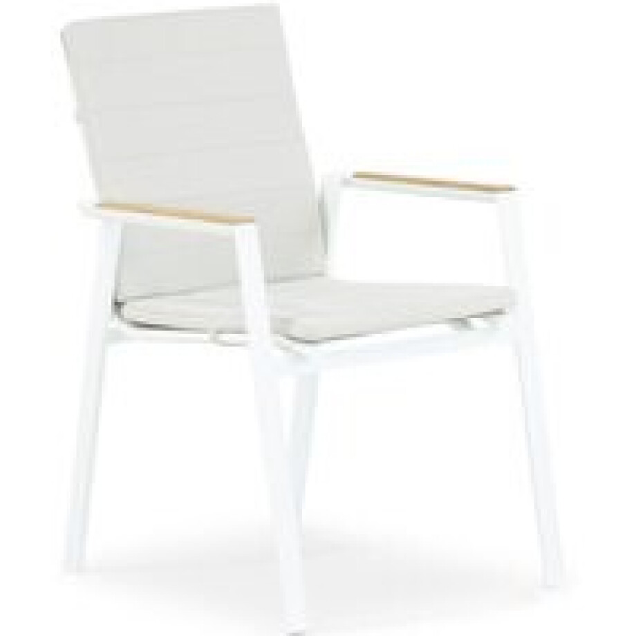 Lifestyle Fiora dining tuinstoel met kussen Lifestyle Fiora dining tuinstoel met kussen afbeelding 1