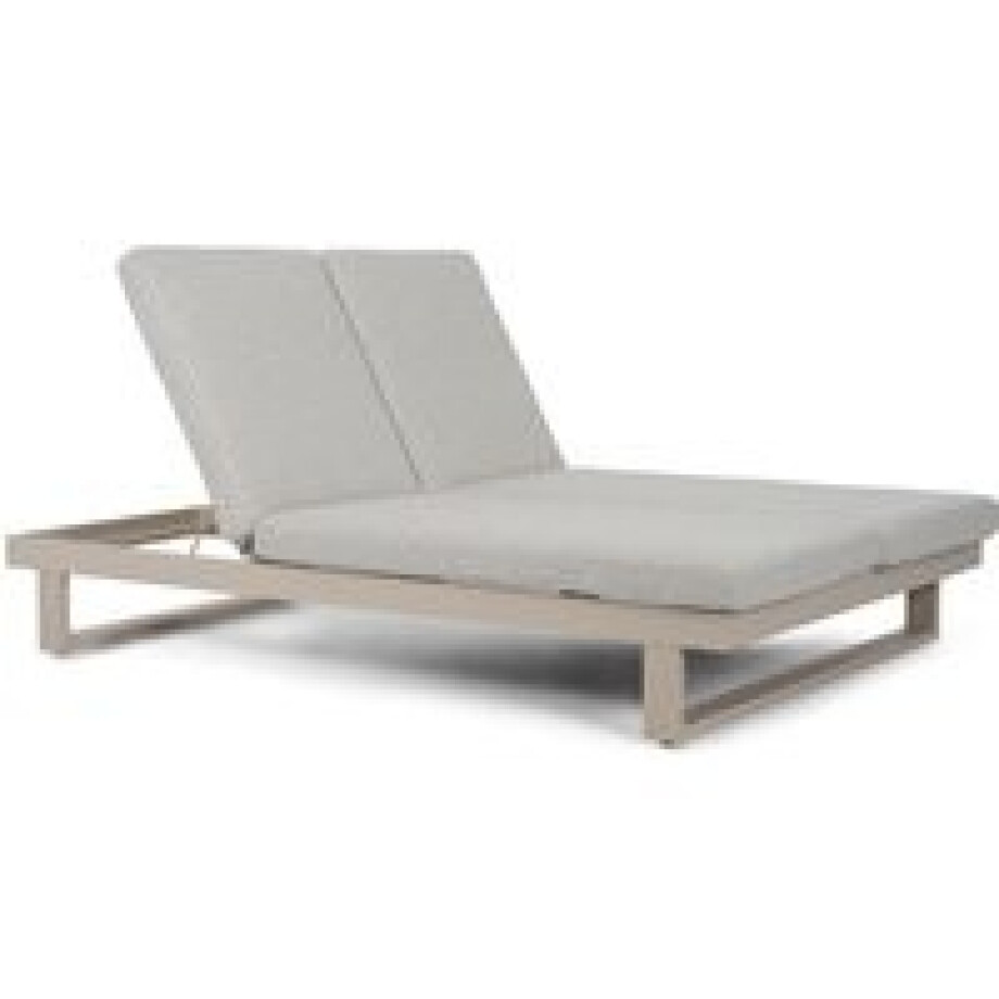 Lifestyle Massimo ligbed met kussen loft/sandy afbeelding 1