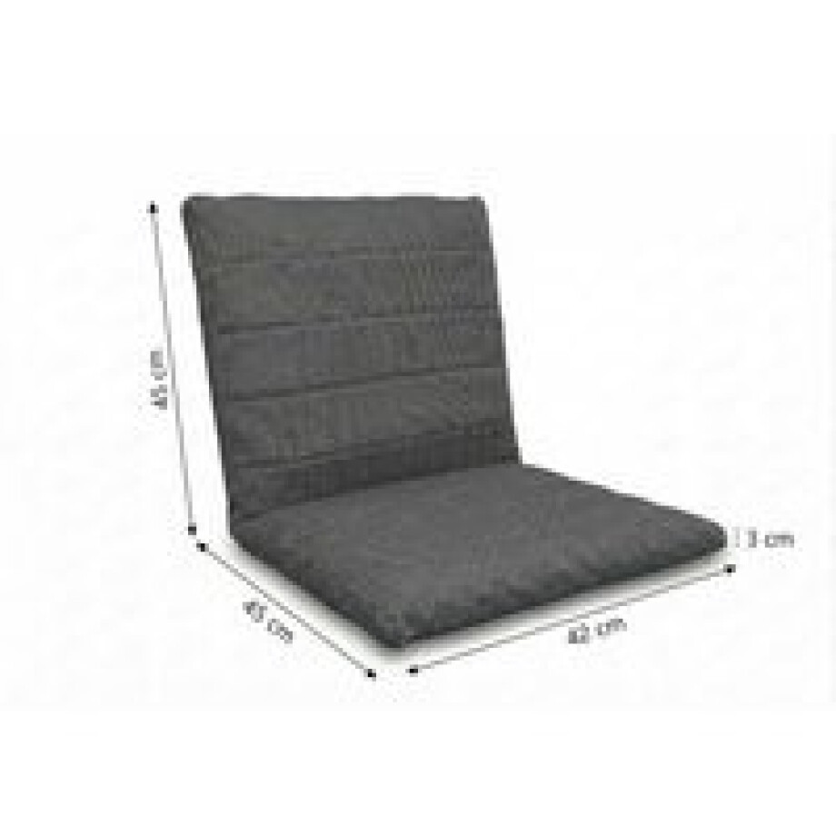 Timo dining tuinstoel kussen Carbon Timo dining tuinstoel kussen Carbon afbeelding 1