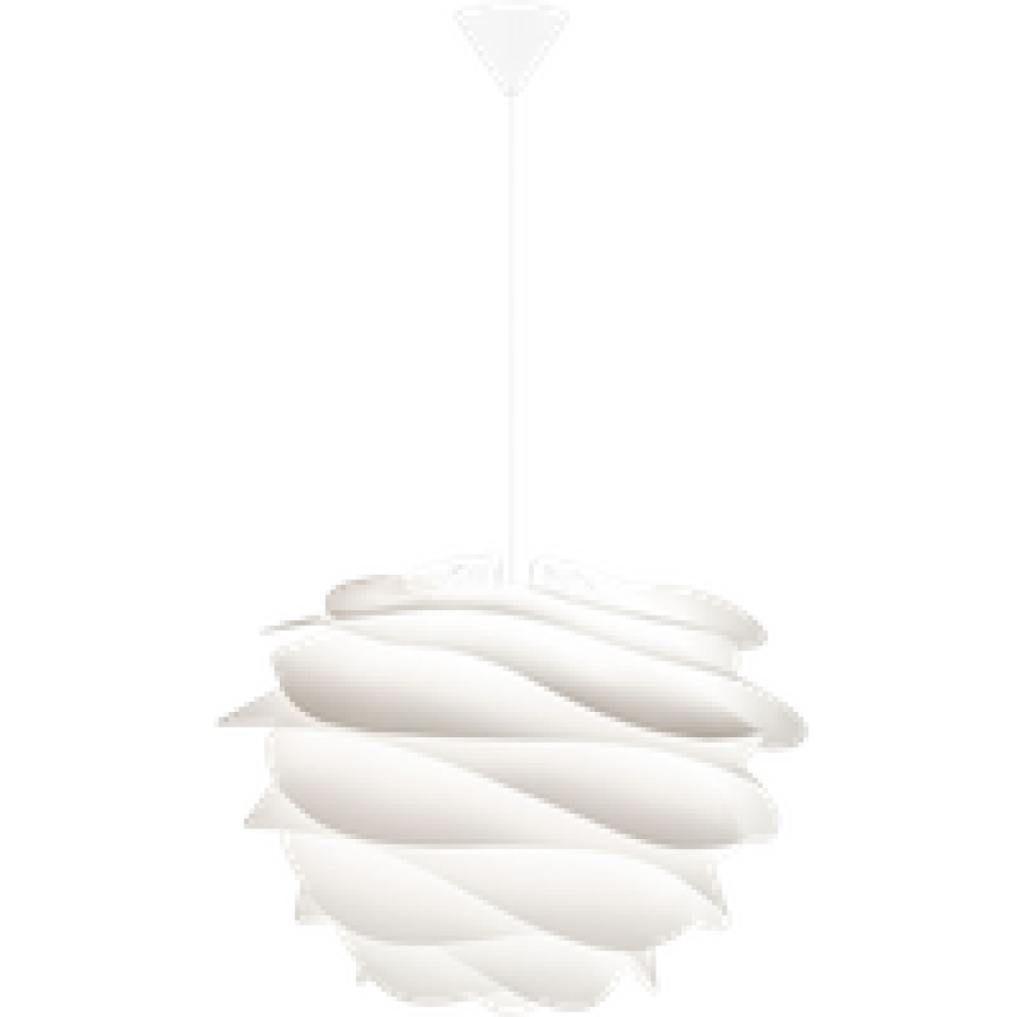 Carmina Medium hanglamp white - met koordset wit - Ø 48 cm afbeelding 1