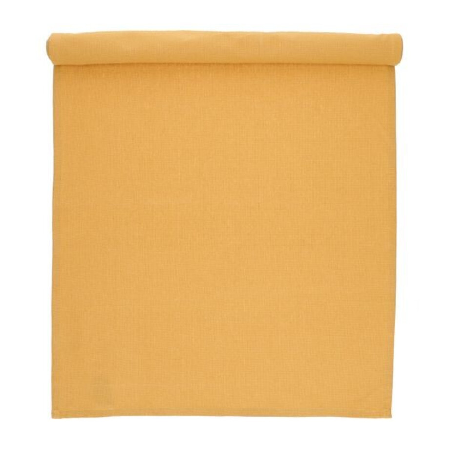 Tafelloper, GOTS bio-katoen, okergeel, 50 x 150 cm Tafelloper, GOTS bio-katoen, okergeel, 50 x 150 cm afbeelding 1