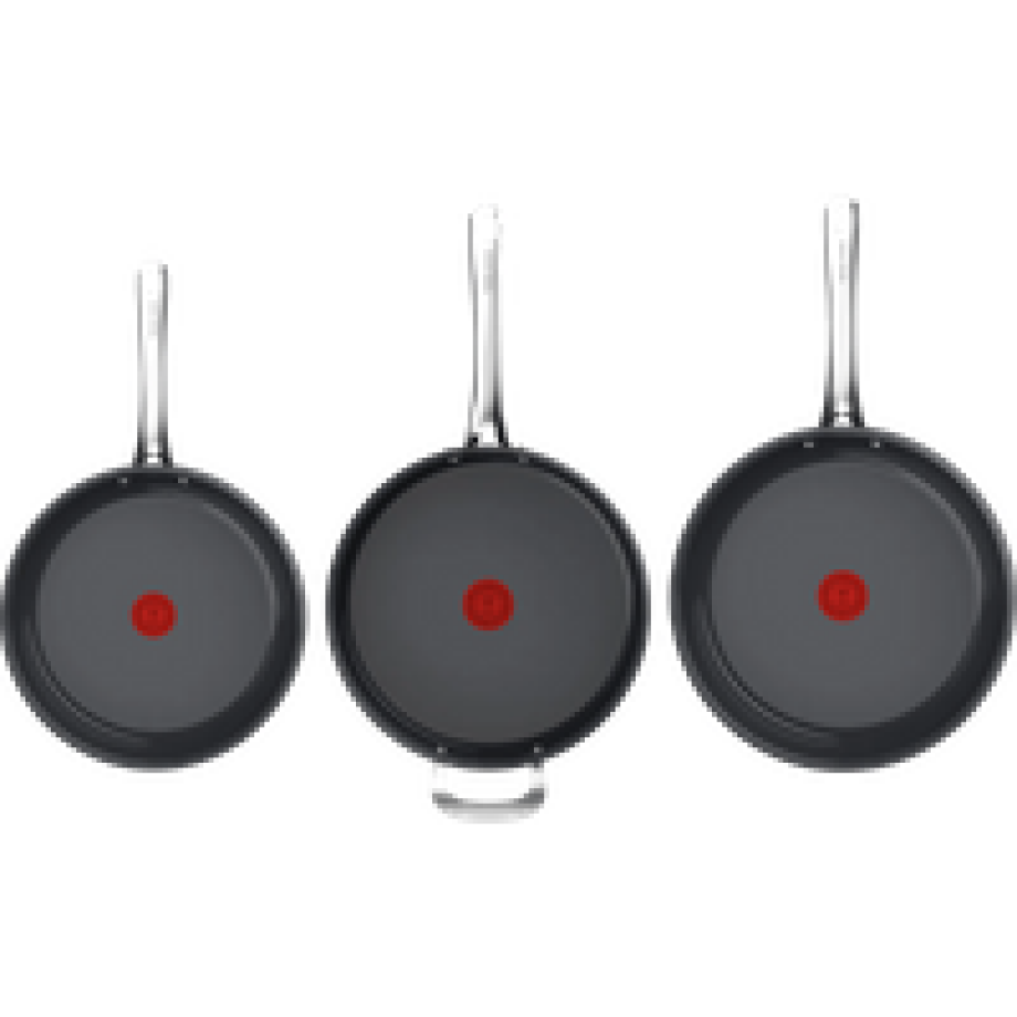 Tefal Cook Prima by Jamie Oliver Koekenpannenset 24 + 28 cm + Hapjespan 26 cm afbeelding 