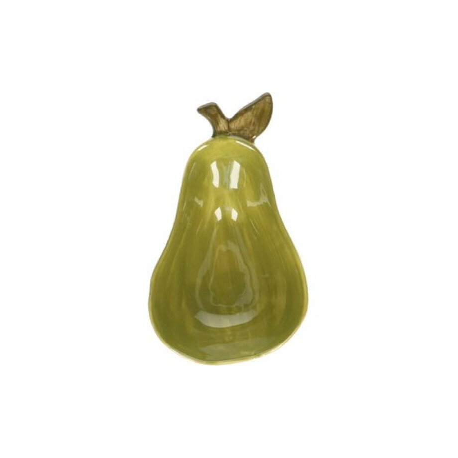 Schaaltje peer, steengoed, 16.5 X 10 X 5 cm afbeelding 1