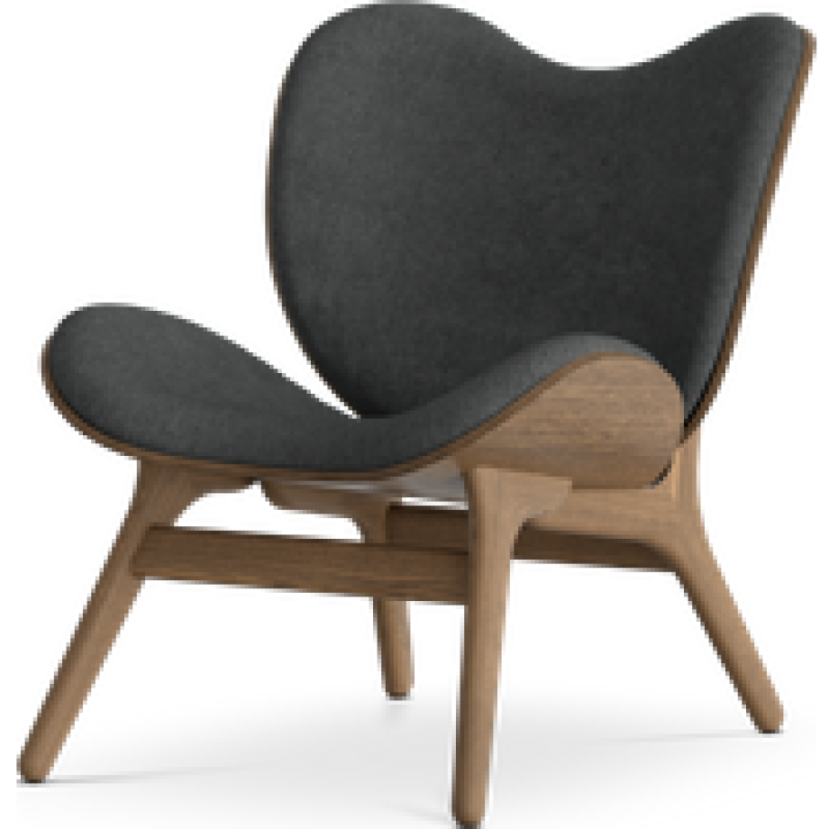 A Conversation Piece houten fauteuil donker eiken - Shadow afbeelding 