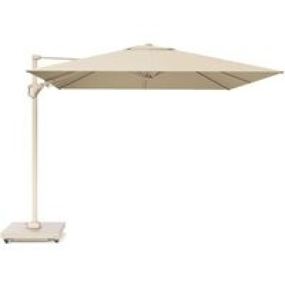 Platinum Challenger zweefparasol 3x3m T2 premium (excl. voet) champagne Platinum Challenger zweefparasol 3x3m T2 premium (excl. voet) champagne afbeelding 1