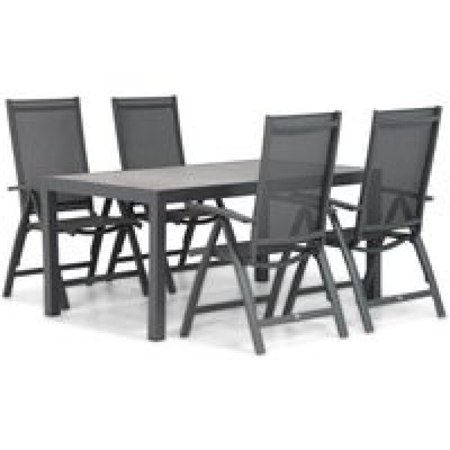 Presto Vasto/Residence 164 cm dining tuinset 5-delig afbeelding 1