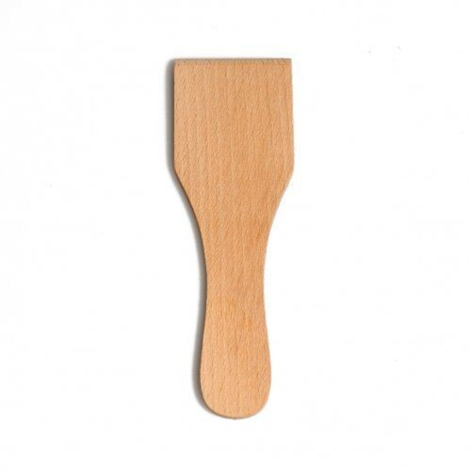Spateltje, gourmetspatel, beukenhout, 13 cm afbeelding 