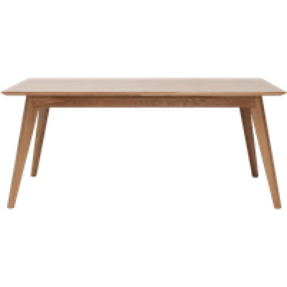 Marlin houten eettafel naturel - 180 x 90 cm afbeelding 1