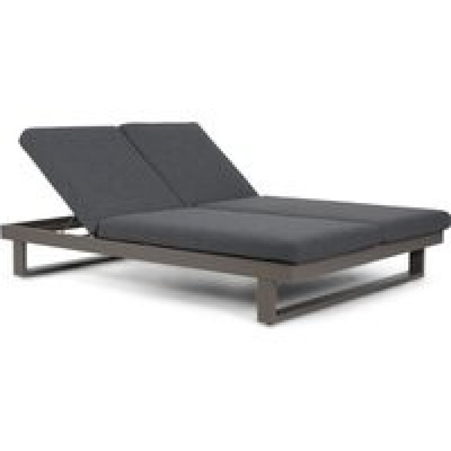 Lifestyle Massimo ligbed met kussen antraciet/carbon Lifestyle Massimo ligbed met kussen antraciet/carbon afbeelding 1