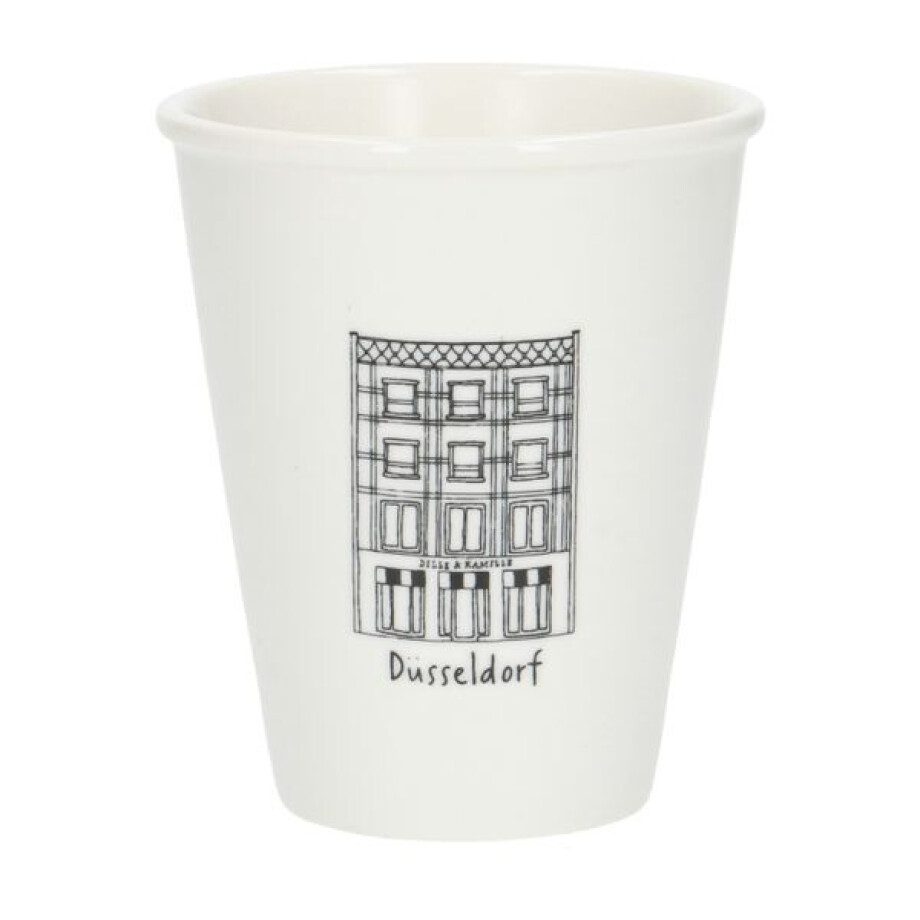 Gevel mok, Dusseldorf, porselein, 200 ml Gevel mok, Dusseldorf, porselein, 200 ml afbeelding 1