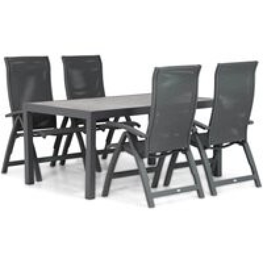 Presto Tarenta/Residence 164 cm dining tuinset 5-delig afbeelding 1